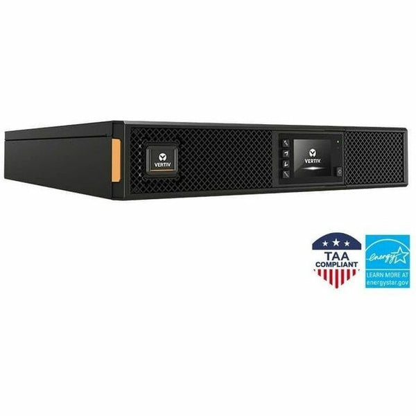 Vertiv Liebert GXT5 TAA 1500VA/1350W 120V Online Double Conversion UPS - 2U Rack/Tower