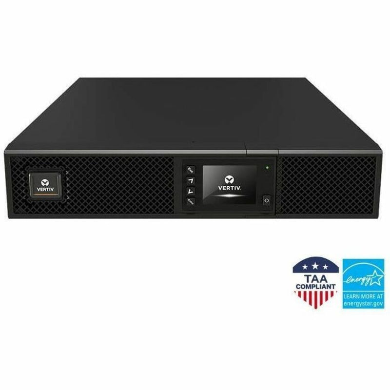 Vertiv Liebert GXT5 TAA 1500VA/1350W 120V Online Double Conversion UPS - 2U Rack/Tower