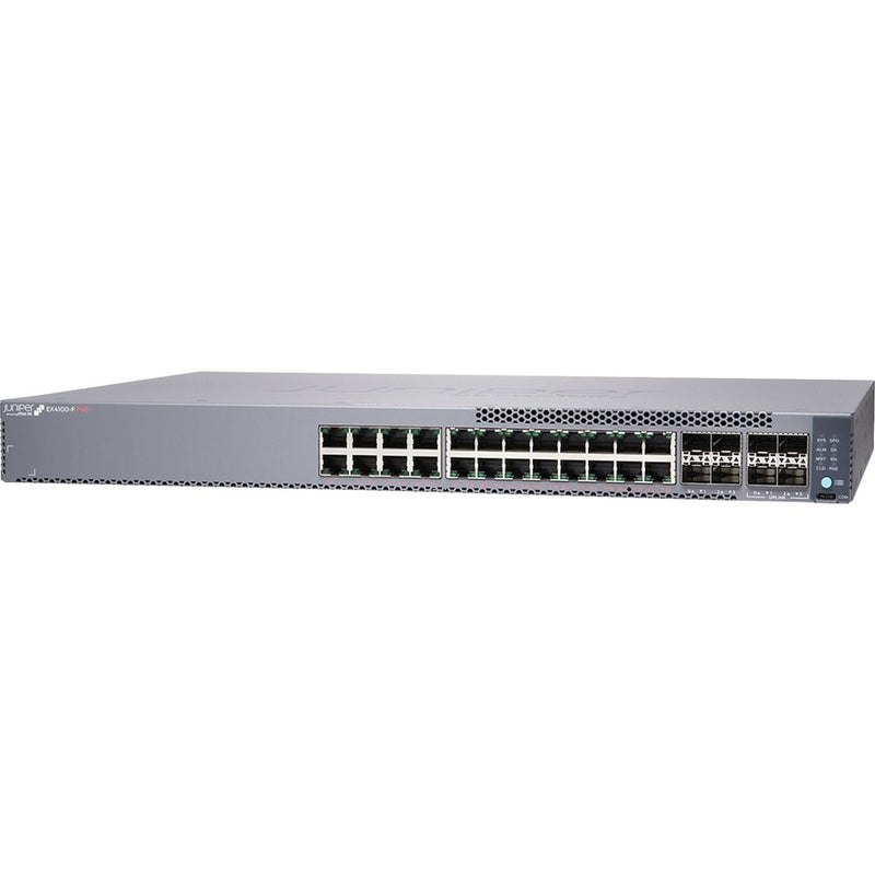 Juniper Networks EX4100-F-24P 24-Port 1GbE PoE+ Managed Ethernet Switch with 4 x 10GbE SFP+ Uplinks
