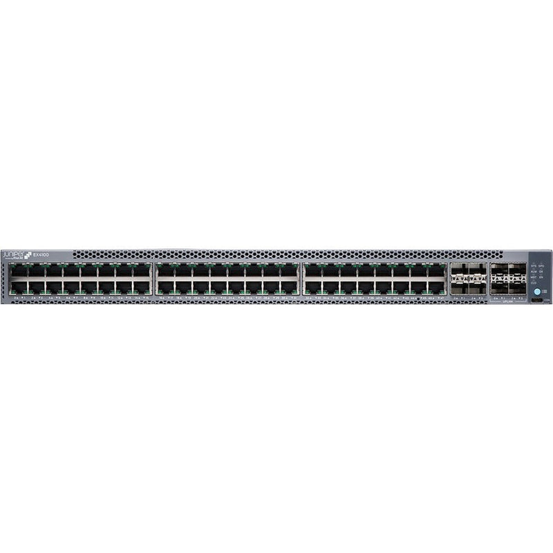 Juniper Networks EX4100-48T-DC 48-Port Gigabit Ethernet Switch (DC Power, AFO)