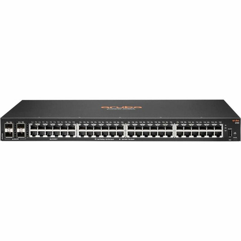 HPE Networking CX 6100 48G 4SFP+ Switch Hewlett Packard Enterprise