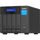 QNAP TVS-h474-PT-8G SAN/NAS Storage System – Intel Pentium Gold, 8GB DDR4, 4-Bay, 2.5GbE, QuTS hero