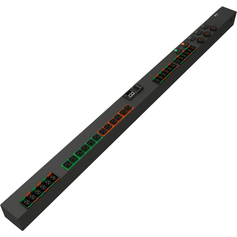 Vertiv Liebert VP4N6003 Vertical Metered PDU – 60A, 11.5kW, (18) C13/C19, (12) NEMA 5-20R, (3) NEMA L14-30R, 0U Rack-Mountable