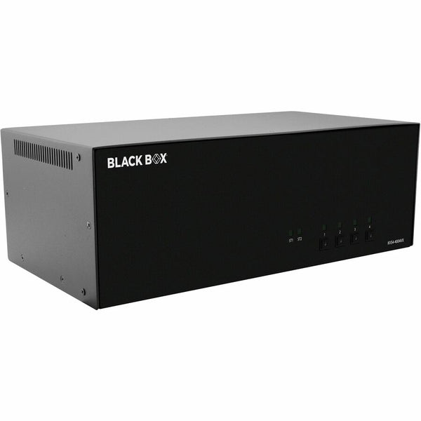 Black Box Niap4 Secure Kvm Switch, 4 Port Quad Head Dp, Cac, Non-Cancelable, Non-Returnabl