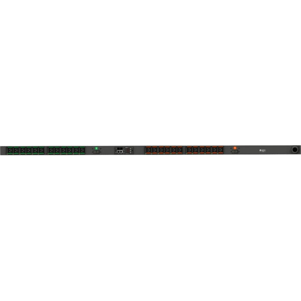 Vertiv Geist VP6N3000 rPDU MNR3EGB1-24CF18-3TL6A0A10-S, 24-Outlets, Monitored, 0U Vertical