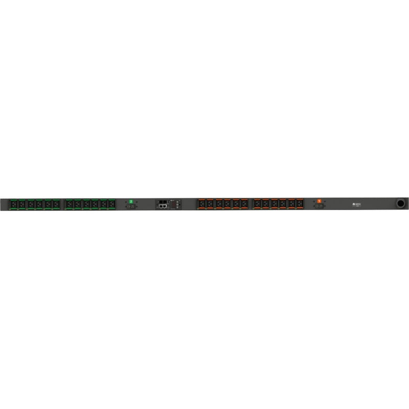 Vertiv Geist VP6N3000 rPDU MNR3EGB1-24CF18-3TL6A0A10-S, 24-Outlets, Monitored, 0U Vertical