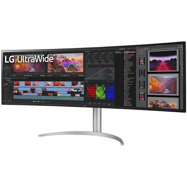 49 LG MONITOR, 5120 X 1440, NANO IPS, HDMI DP USB 3.0 USB-C, TILT HEIGHT SWIVEL,