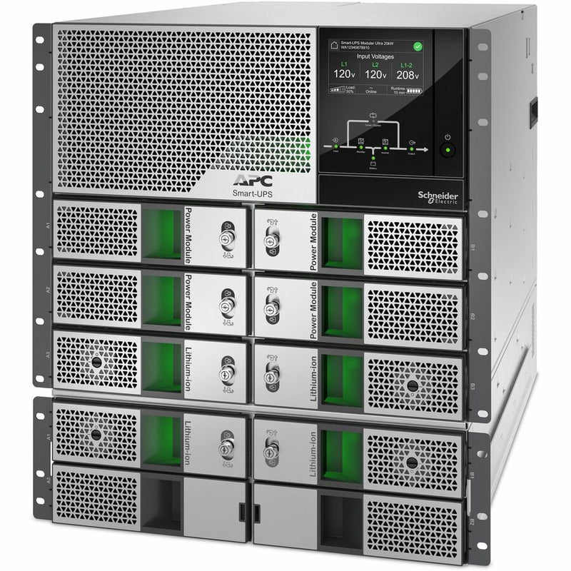 APC Smart-UPS Modular Ultra 20kW N+1, Lithium-ion, Rackmount 12U