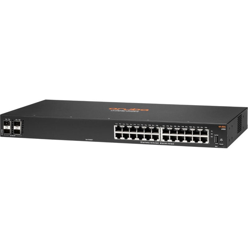 HPE 6100 24G 4SFP+ Switch Hewlett Packard Enterprise