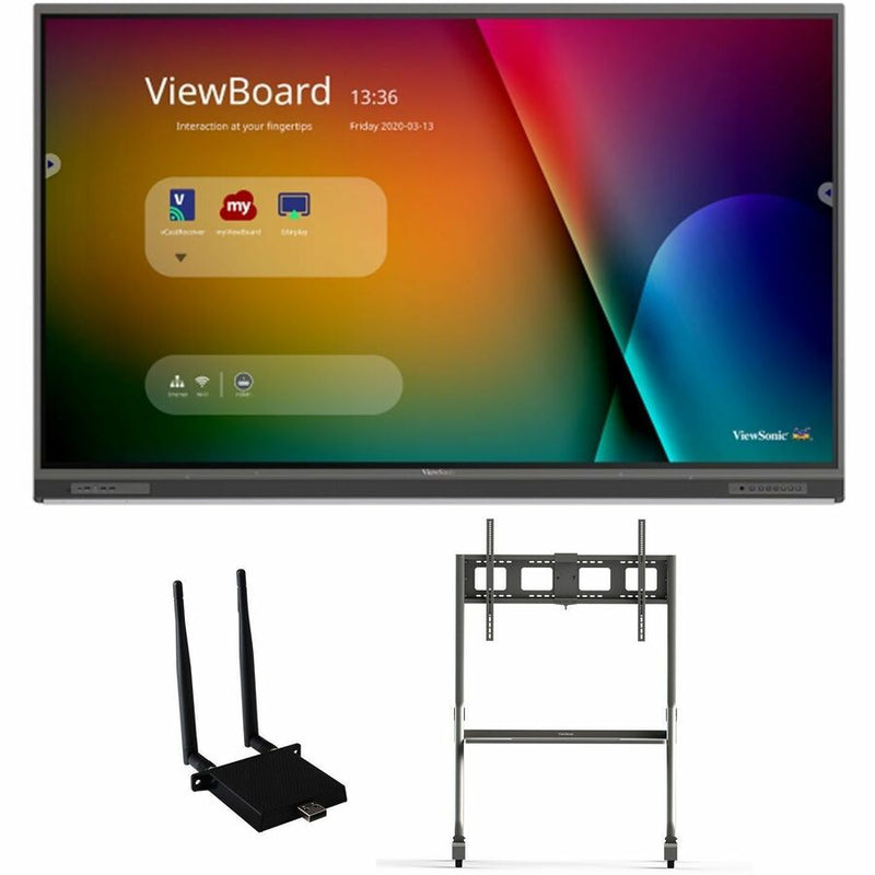 Viewsonic Viewboard Bundle Includes The Following Items: - Viewboard Ifp8652-1C 4K Interac
