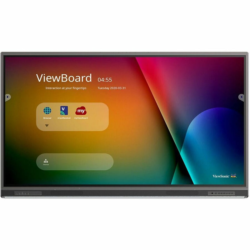 ViewSonic Corporation Viewsonic Viewboard Ifp8652-1Cn - 4K Interactive Display With Integrated Software, USB C, Rj45 - "400" Cd/M2 - 86"