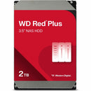 Western Digital Red Plus WD20EFPX-20PK 2 TB Hard Drive - 3.5" Internal - SATA (SATA/600) - Conventional Magnetic Recording (CMR) Method Western Digital Corporation