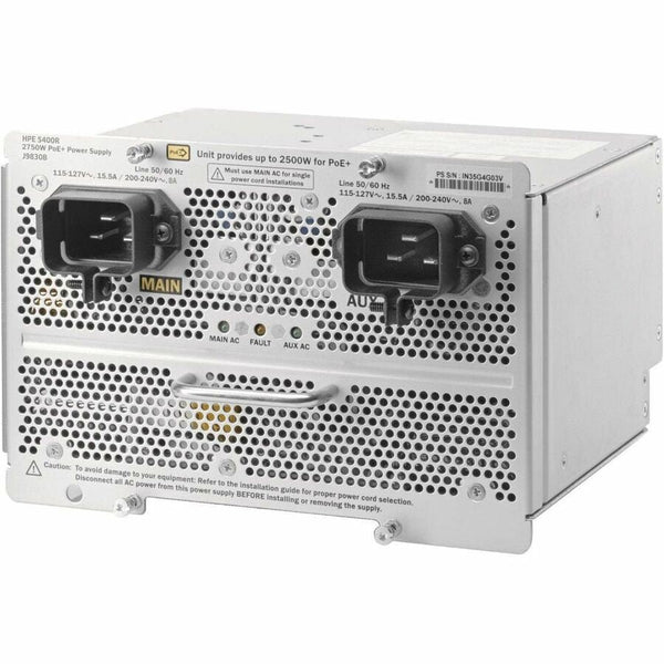 HPE 5400R 2750W PoE+ zl2 Power Supply Hewlett Packard Enterprise