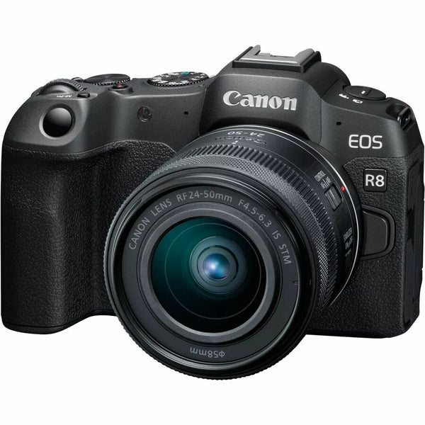 CANON EOS R8 W/RF24-50MM F/4.5-6.3 IS STM LENS KIT