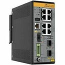 Allied Telesis IE220-10GHX Industrial Ethernet Switch, 8-Port, 10G SFP+, PoE++