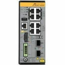 Allied Telesis IE220-10GHX Industrial Ethernet Switch, 8-Port, 10G SFP+, PoE++