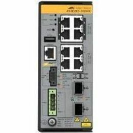 Allied Telesis IE220-10GHX Industrial Ethernet Switch, 8-Port, 10G SFP+, PoE++