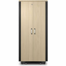 APC by Schneider Electric NetShelter Soundproof, 32U, Server Rack Enclosure, 120V, Maple Schneider Electric SA