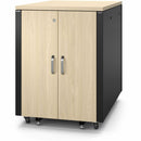 APC by Schneider Electric NetShelter Soundproof, 17U, Server Rack Enclosure, 120V, Maple Schneider Electric SA