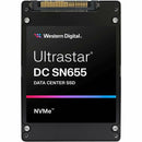 WD Ultrastar DC SN655 WUS5EA176ESP7E3 7.68 TB Solid State Drive - U.3 15 mm Internal - U.3 (PCI Express NVMe 4.0) - Read Intensive Western Digital Corporation