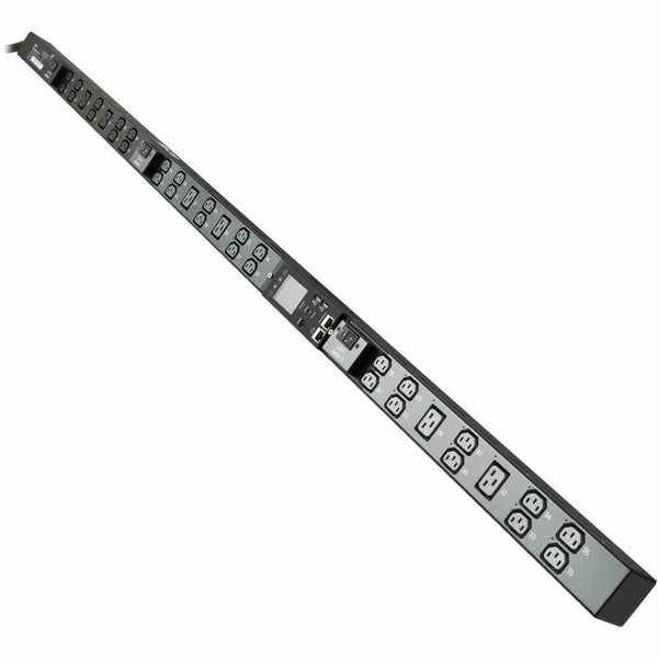 Eaton 8.6kW 200-240V 3-Phase IsoBreaker Managed PDU - Gigabit, 36 Outlets, L21-30P Input, LCD, 10 ft. (3 m) Cord, 0U, 70 in. (1.8 m) Height, TAA Eaton Corporation