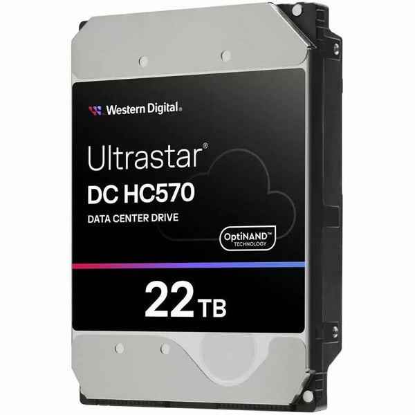 Western Digital Ultrastar DC HC570 0F48051 22 TB Hard Drive - 3.5" Internal - SAS (12Gb/s SAS) - Conventional Magnetic Recording (CMR) Method Western Digital Corporation