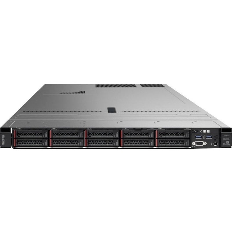 Lenovo ThinkSystem SR645 V3 7D9CA01WNA 1U Rack Server – 1 x AMD EPYC 9124 3.0 GHz – 128 GB RAM – 480 GB SSD – Serial ATA/600
