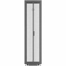 Vertiv VR3107-002 48U Rack Cabinet with 19" Rail Depth – Black, Enclosed