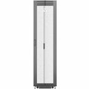 Vertiv VR3107-002 48U Rack Cabinet with 19" Rail Depth – Black, Enclosed
