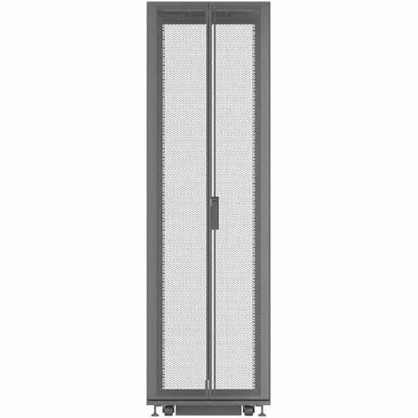 Vertiv VR3300-006 42U Enclosed Rack Cabinet, 19" Rail Depth, Black