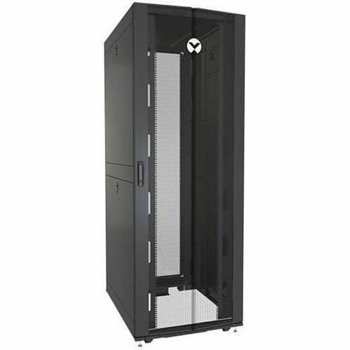 Vertiv VR3307-013 48U Rack Cabinet, 600mm x 1200mm, Steel, Black