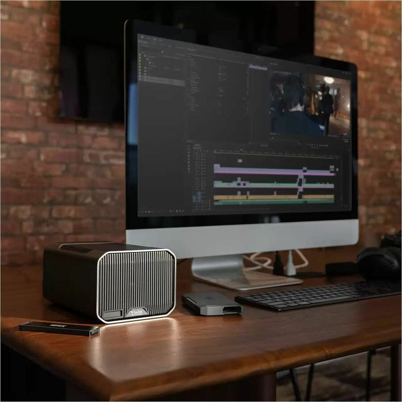 WD G-RAID MIRROR SDPHH2H-036T-NBAAD 36TB DAS Storage System – Thunderbolt 3, RAID 1, Desktop – 48TB Supported