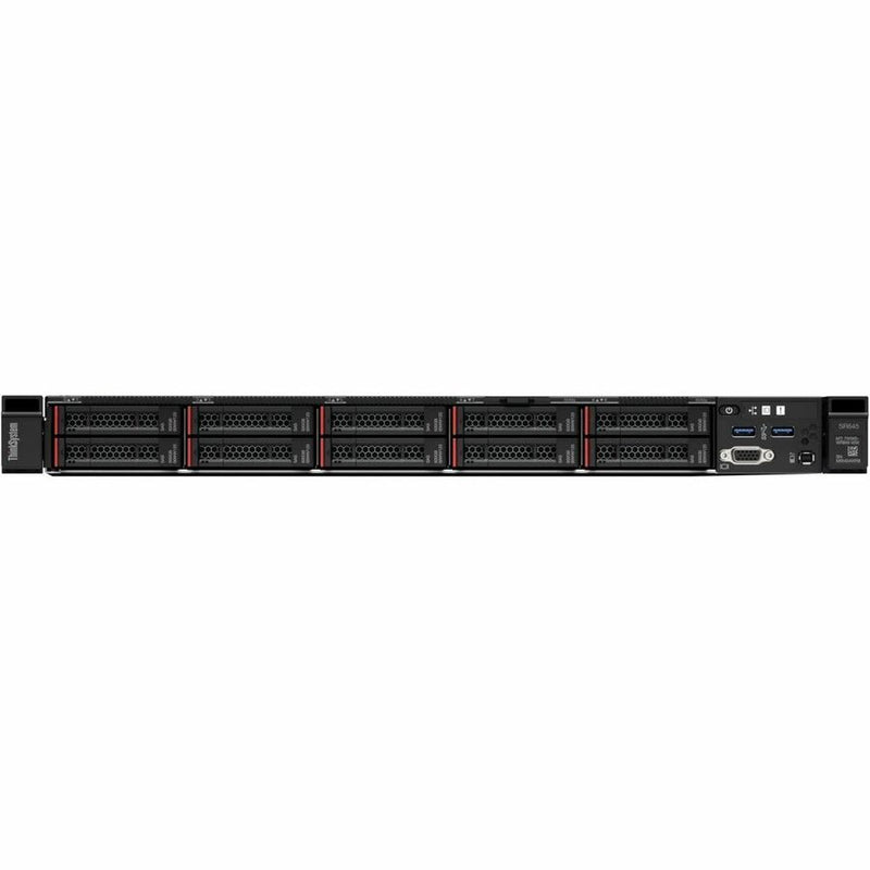 Lenovo ThinkSystem SR645 7D2X1007NA 1U Rack Server – 1 x AMD EPYC 7643 2.30 GHz – 32 GB RAM – 1.92 TB SSD – 12Gb/s SAS Controller