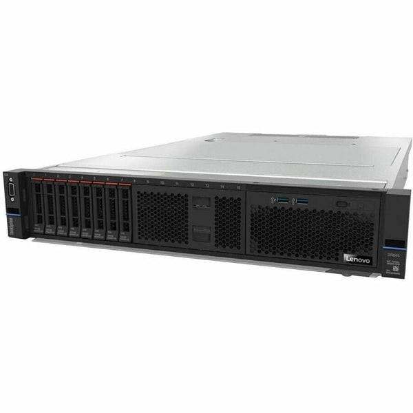 Lenovo ThinkSystem SR665 7D2V1009NA 2U Rack Server - 1 EPYC 7513 2.60 GHz - 32 GB RAM - 1.92 TB SSD - (1 x 1.92TB) SSD Configuration - Serial ATA, 12Gb/s SAS Controller Lenovo Group Limited