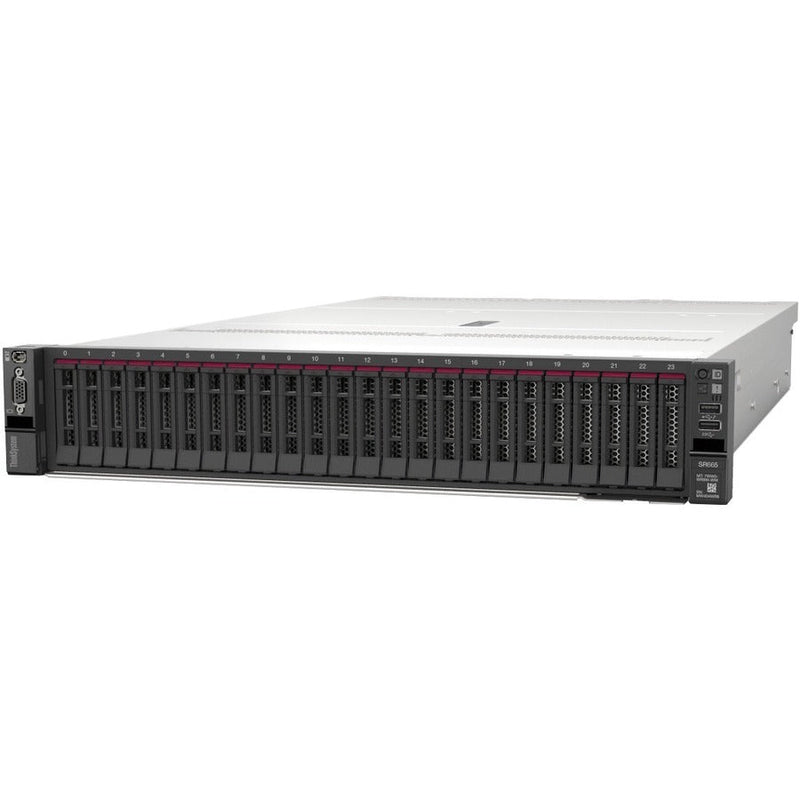 Lenovo ThinkSystem SR665 7D2V100ANA 2U Rack Server - 1 EPYC 73F3 3.50 GHz - 32 GB RAM - 1.92 TB SSD - (1 x 1.92TB) SSD Configuration - Serial ATA, 12Gb/s SAS Controller Lenovo Group Limited