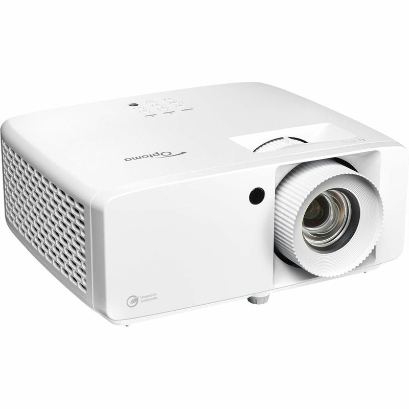 Optoma ZK450 Eco-Friendly Compact 4K UHD Laser Projector – 4200 Lumens, HDR, White