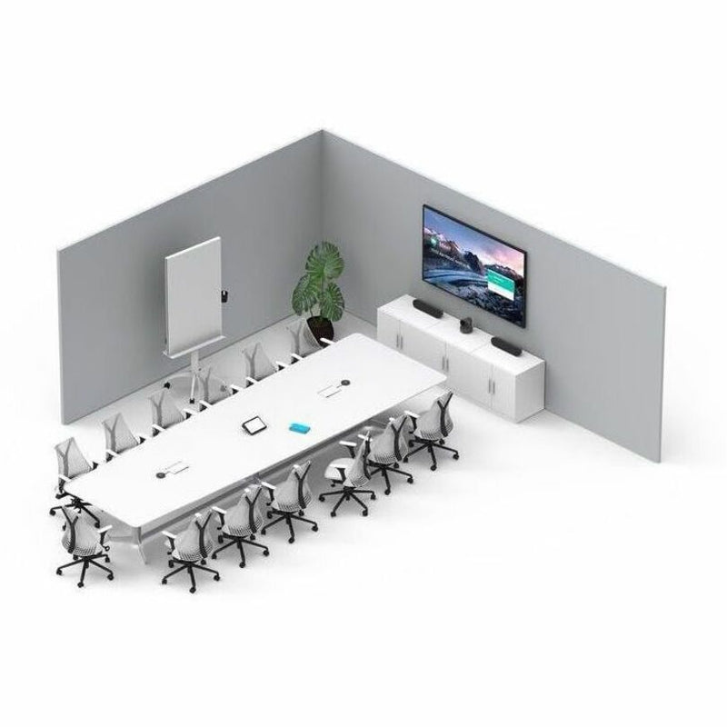 Logitech Large Room Solution with Tap and Rally Plus – Google Meet Certified