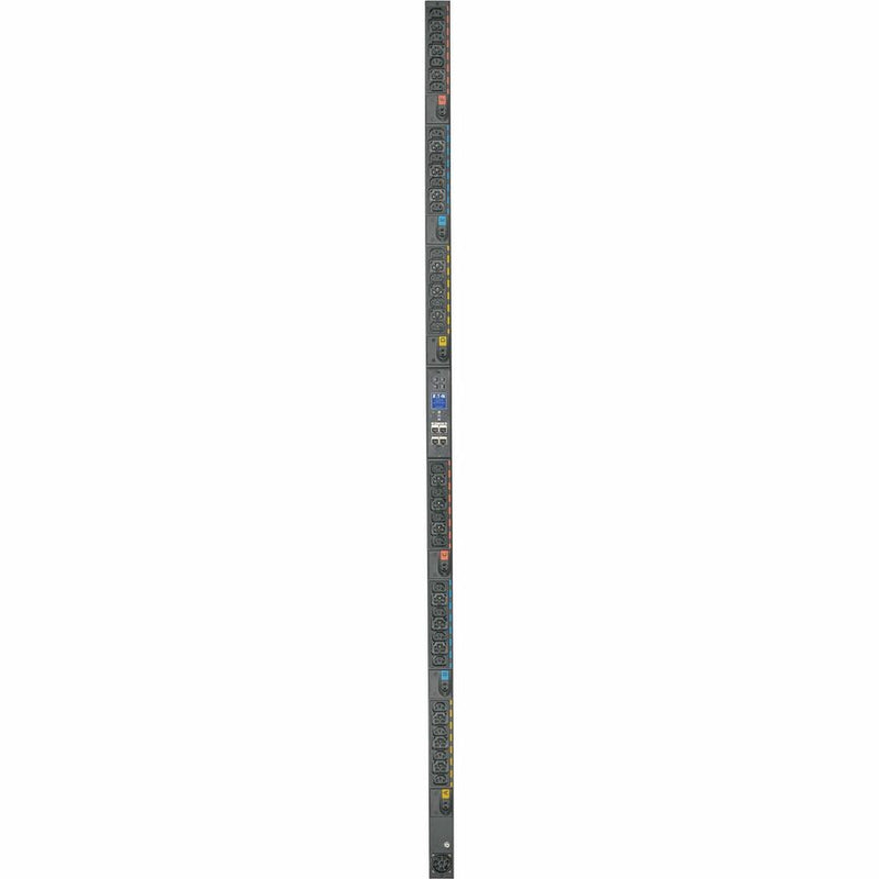 Eaton Universal-Input Metered PDU G4, 208V and 415/240V, 42 Outlets, Input Cable Sold Separately, 72-Inch 0U Vertical Eaton Corporation
