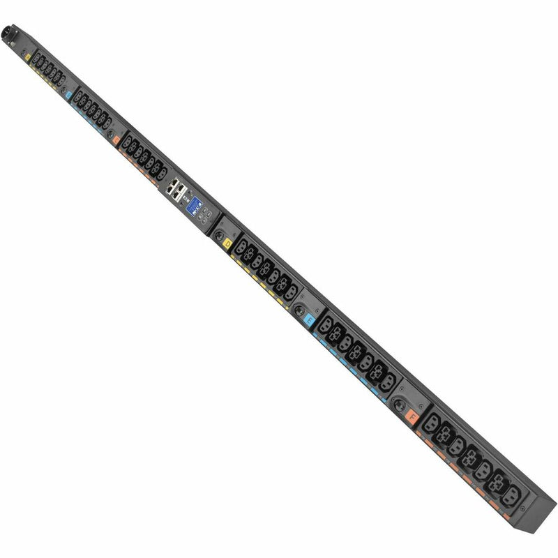 Eaton Universal-Input Managed PDU G4, 208V and 415/240V, 42 Outlets, Input Cable Sold Separately, 72-Inch 0U Vertical Eaton Corporation