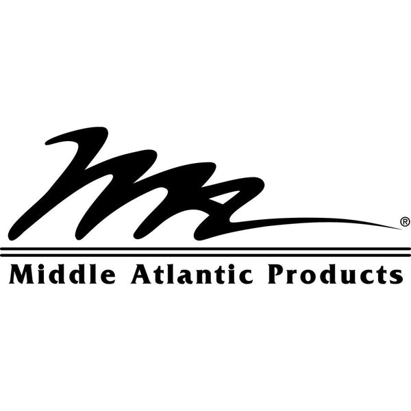Middle Atlantic BGR-25SA32MDK-D8 Rolling Presentation Rack with Designer White Top Legrand Group