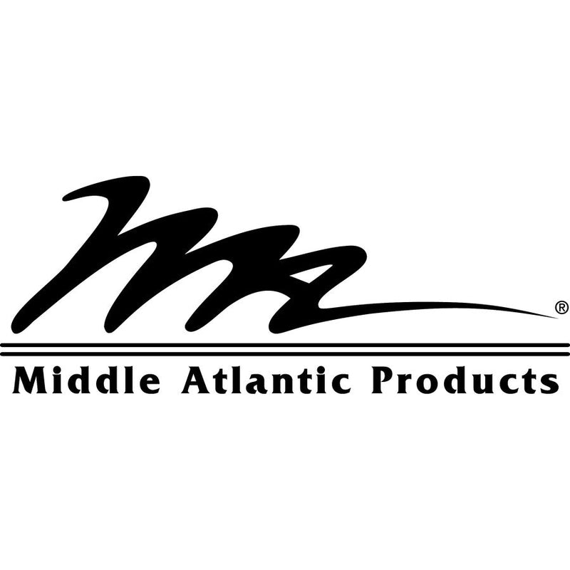 Middle Atlantic BGR-25SA32MDK-D8 Rolling Presentation Rack with Designer White Top Legrand Group