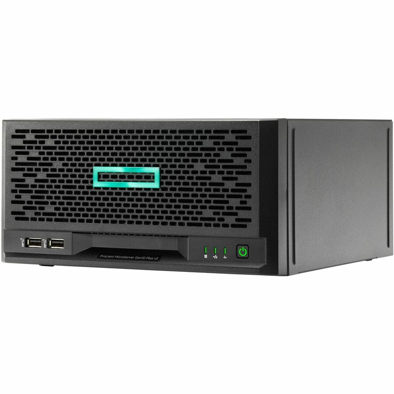 HPE ProLiant MicroServer Gen10 Plus v2 Ultra Micro Tower Server - 1 x Intel Xeon E-2314 2.8 GHz - 16 GB RAM - Serial ATA Controller - Smart Choice Hewlett Packard Enterprise