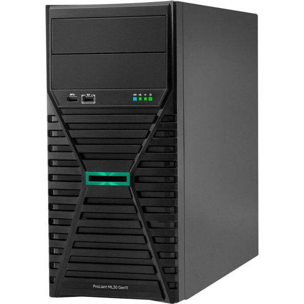 HPE ProLiant ML30 G11 4U Tower Server - 1 x Intel Xeon E-2434 3.40 GHz - 16 GB RAM - Serial ATA Controller Hewlett Packard Enterprise