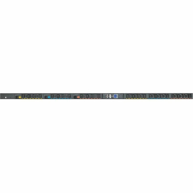 Eaton Universal-Input Metered PDU G4, 208V and 415/240V, 24 Outlets, Input Cable Sold Separately, 0U Vertical Eaton Corporation