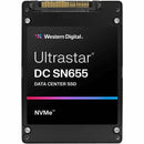 WD Ultrastar DC SN655 WUS5EA1A1ESP7E4 15.36 TB Solid State Drive - U.3 15 mm Internal - PCI Express NVMe (PCI Express NVMe 4.0 x4) - Read Intensive Western Digital Corporation
