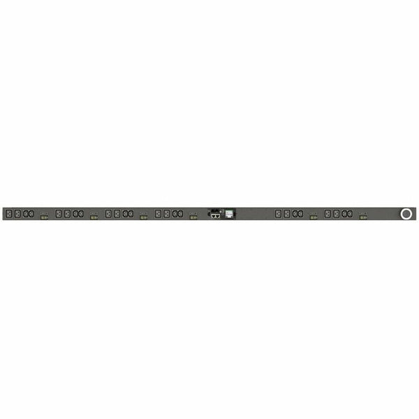RPDU, MONITORED UNIT LEVEL EC, 60A, 208V DELTA, 17.2KW, VERTICAL, (12) IEC C13,