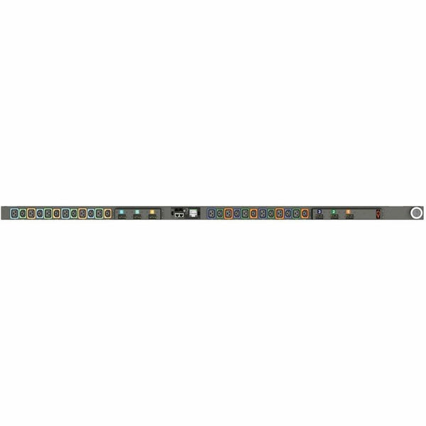 RPDU, MONITORED OUTLET LEVEL EC, 60A, 208V DELTA, 17.2KW, VERTICAL, (12) LOCKING