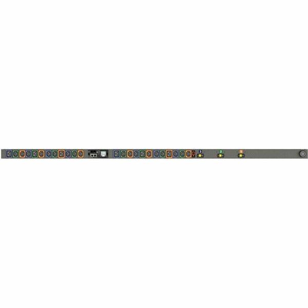 RPDU, SWITCHED UNIT LEVEL MONITORING EC, 30A, 120/208V WYE, 8.6KW, VERTICAL, (18