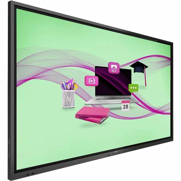 PHILIPS 86In Commercial 18/7 Display, He IR Touch, UHD (3840X2160), 350Cd/M2, A