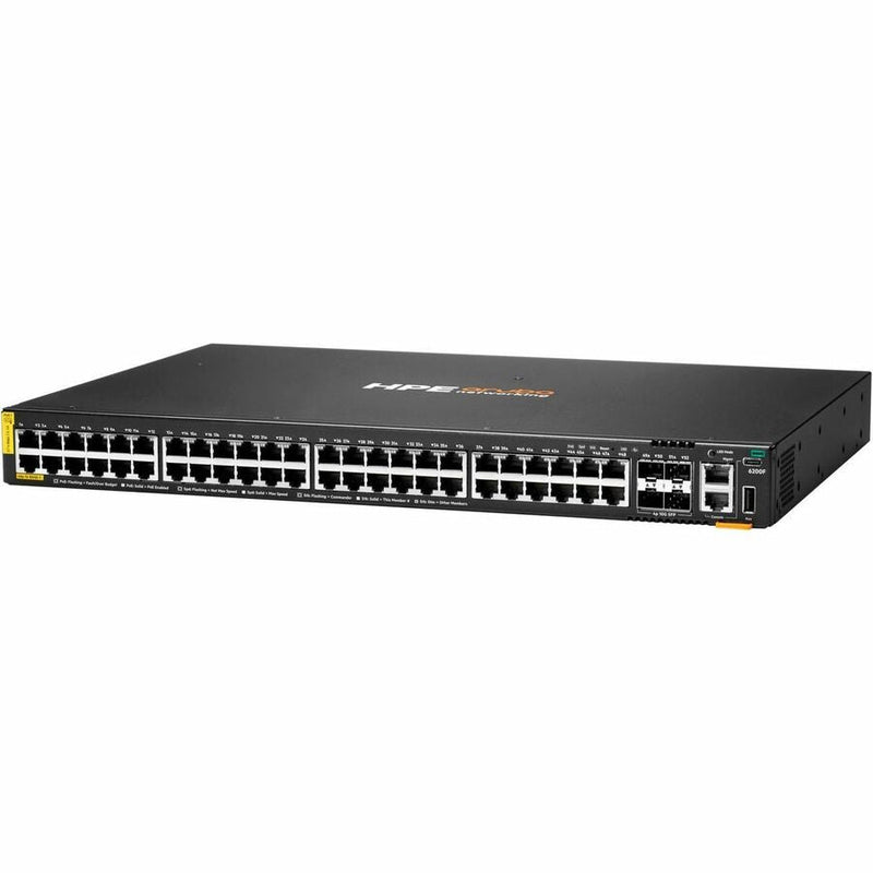 HPE CX 6200F 48G Class 4 PoE 4SFP+ 370W Switch Hewlett Packard Enterprise